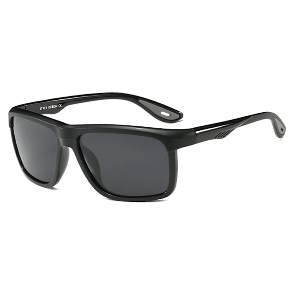 Uudet trendikkäät miesten aurinkolasit tukkumyynti polarisoidut ultralight aurinkolasit kalastus surffaus aurinkolasit shinny black unisex
