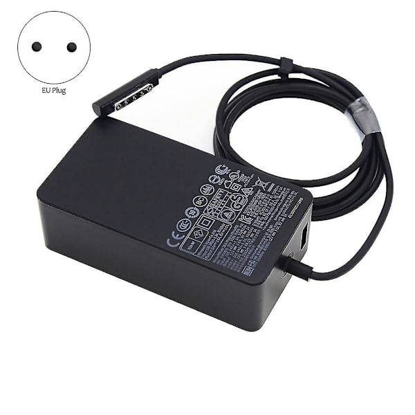12v 3.6a 45w Laddare För Surface Pro 1 Pro 2 Rt Windows 8 Ström 1601 1536 1514 Laddare Snabb
