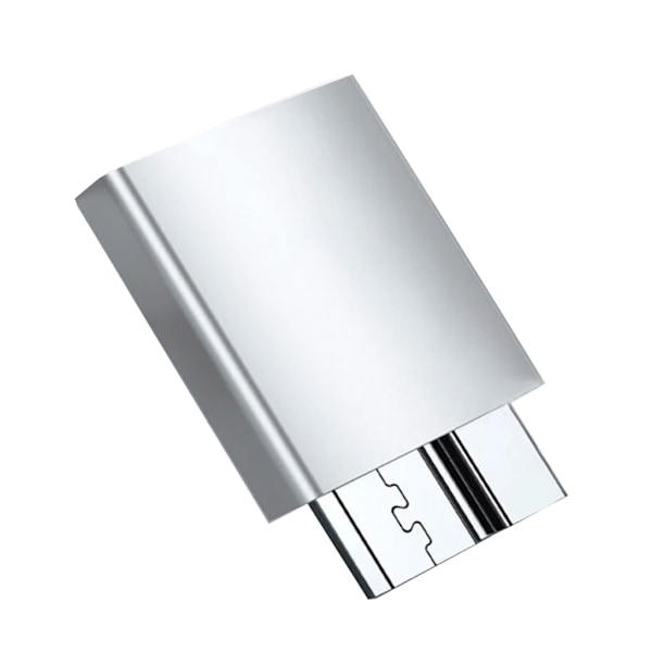 USB C till Micro B-adapter Hög hastighets dataöverföring, aluminiumkonstruktion, Typ-c till USB3.0 Micro B-adapterkonverter Silver 0.01