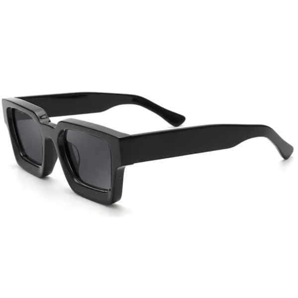 Korkea laatu Tehdas 2024 Italian Luxury Acetate Shades Käsityönä Paksu Neliö Mukautettu Metalli Logo Polaroitu Acetate Aurinkolasit 2 As shown in figure