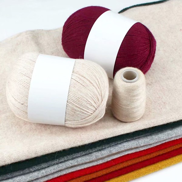 Mongolian cashmere yarn set for hand knitted crafts Bolscarf Wool 50 Plus 20 G/lot 10