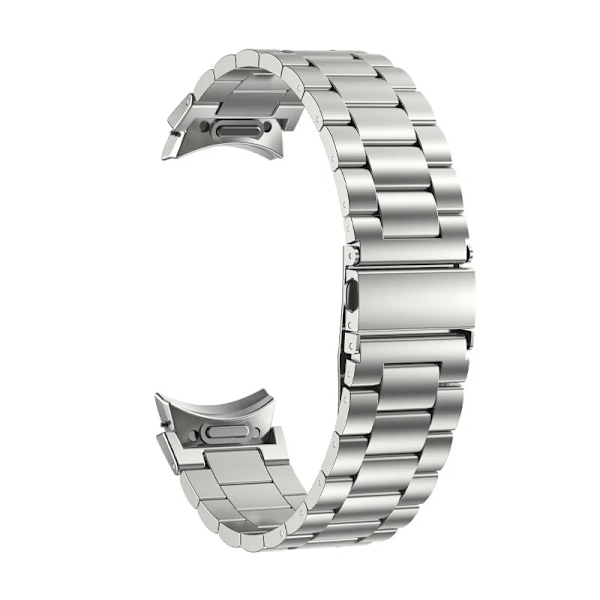 Metallband för Samsung Galaxy Watch 6 5 4 40mm 44mm Armband Enklicks Fäste för Galaxy Watch 6 Classic 43mm 47mm Band black