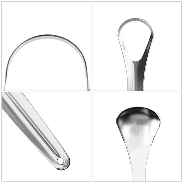 INF Tungskrapa rostfritt stål 3 delar Silver silver