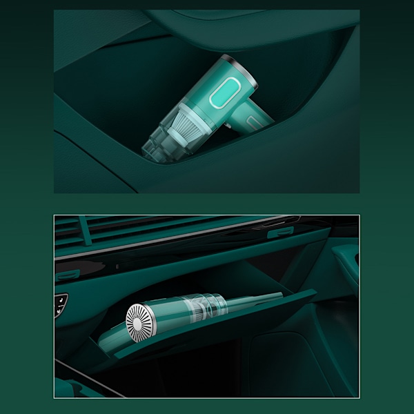 29000PA Kannettava Auton Imuri Langaton Käsikäyttöinen Imuri Autoon ja Kotikäyttöön vihreä vihreä green Filters