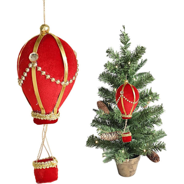 Julgranspynt | Filtjulpynt | Pärlemor-hängsmycken för julen RED