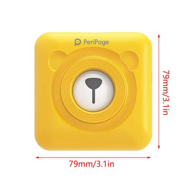 Bærbar 58mm Peripage Bluetooth Termisk Skriver for Utskrift
