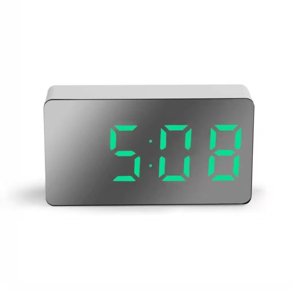 LED digital klokke skrivebord elektroniske dekorasjoner klokker grønn green