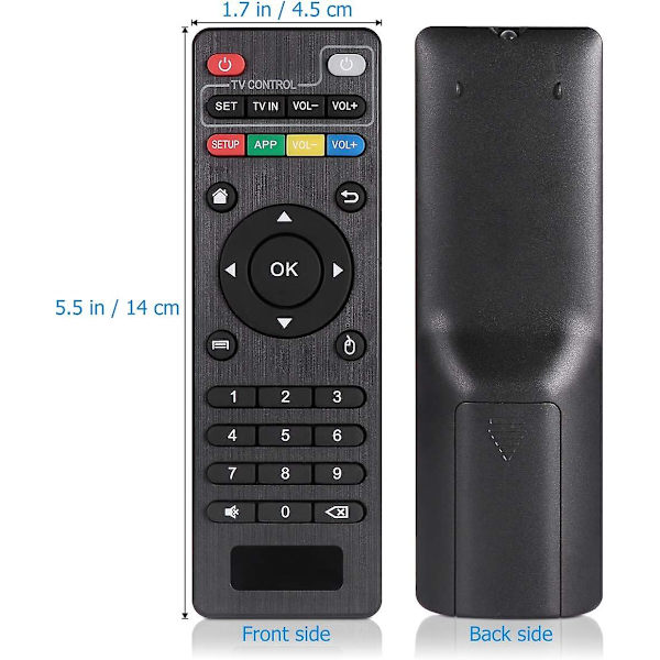 Universal fjärrkontroll kompatibel med PC Mxq-4k Mxq-pro TV STB TV Box IPTV -HG