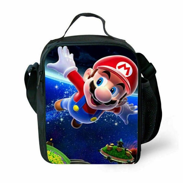Mario Isoleret Madpakke Taske Udelivning Skole Mad Picnic Tasker D