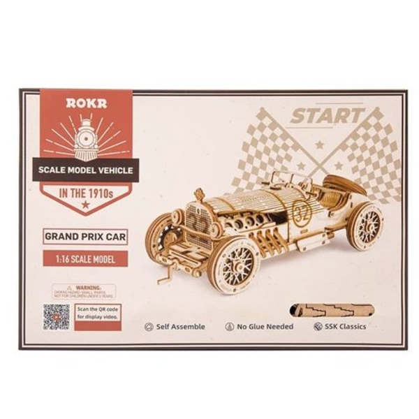 3D-modell - Grand Prix-bil