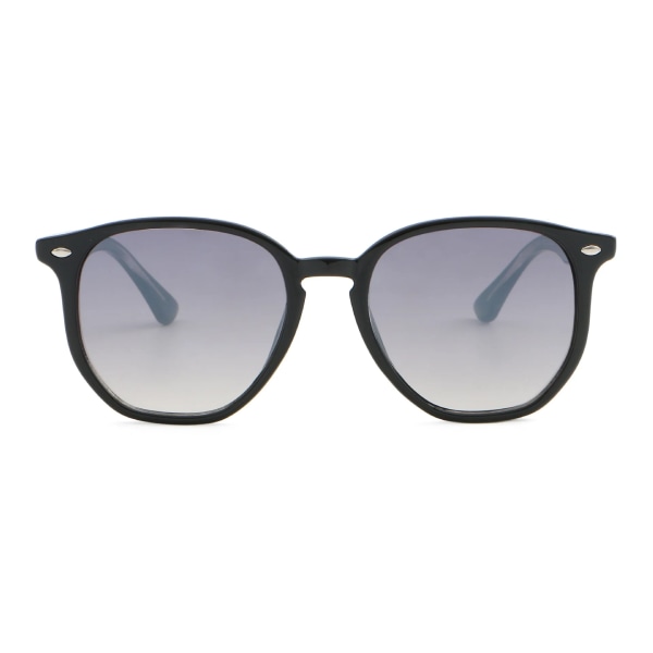 Heta säljande klassiska PC-ram solglasögon stil solglasögon sköldpaddsskal runda acetat överdimensionerade solglasögon för män och kvinnor C2 Square