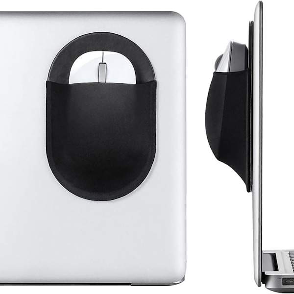 Museholder til bærbar computer Musetaske SORT black