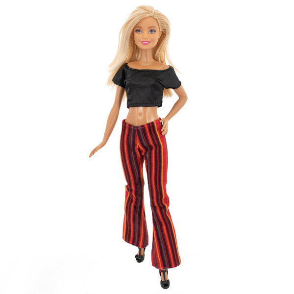 12 stk. 30 cm barbie tøj mode outfits street style kjole casual