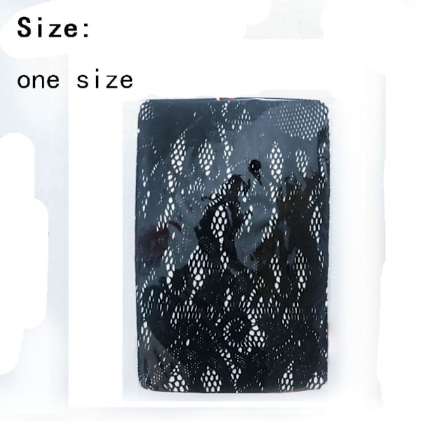 Sexig Kroppsspets Transparent BH SVART black