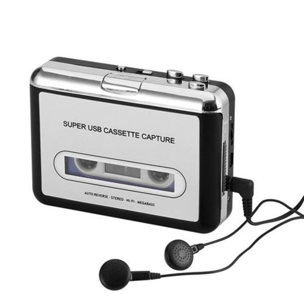 USB-kasettisoitin ja MP3-muunnin Audacity