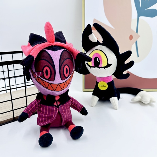 Alastor Plyschleksaksdocka Alastor Plysch Anime Plyschdocka Djurkudde Födelsedagspresent Adam
