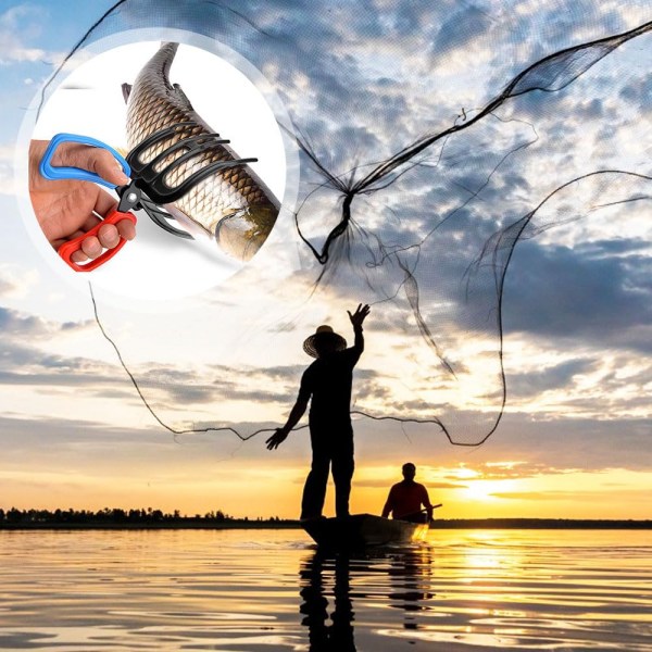 Premium Fish Gripper Tång: Säkra din fångst med lätthet! Viktigt redskap för svenska sportfiskare. Beställ nu 2PCS_3 Claw