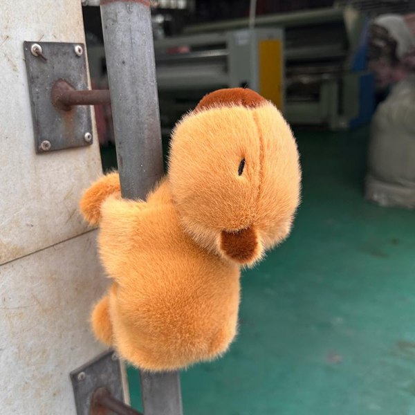 Interaktivt Capybara Plysj Slap Armbånd - Morsomt dyrearmbåndleketøy for barn, utstoppede dyr Slap Band