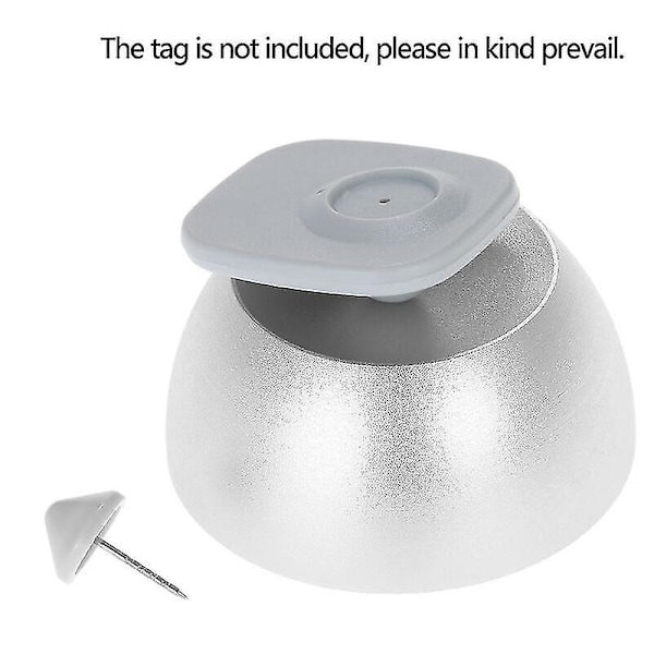 Kryc Super Golf Tag-fjerner Sikkerhetsetikettfjerner Magnetisk Intensitet 12 000gs Tyverisikring Sølv