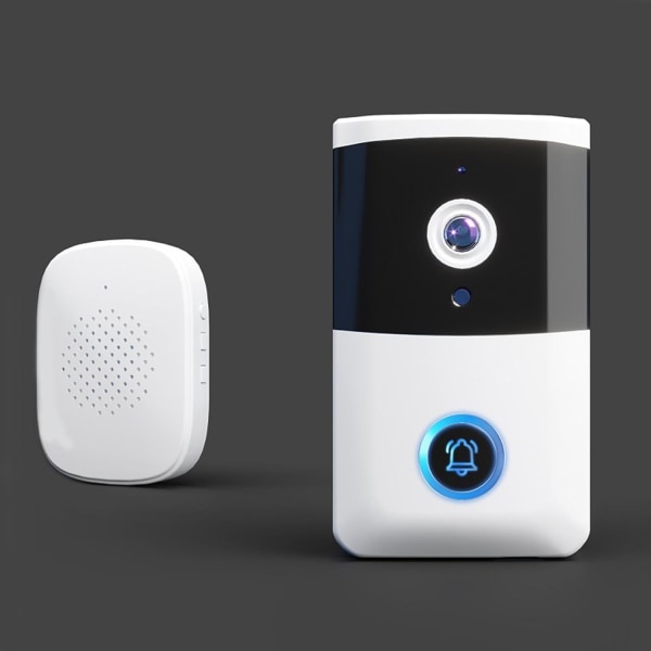 Smart Wireless Remote Video Doorbell – älykäs visuaalinen ovikello, Fashion Home HD Night Vision, WiFi turvaovikello kotiin