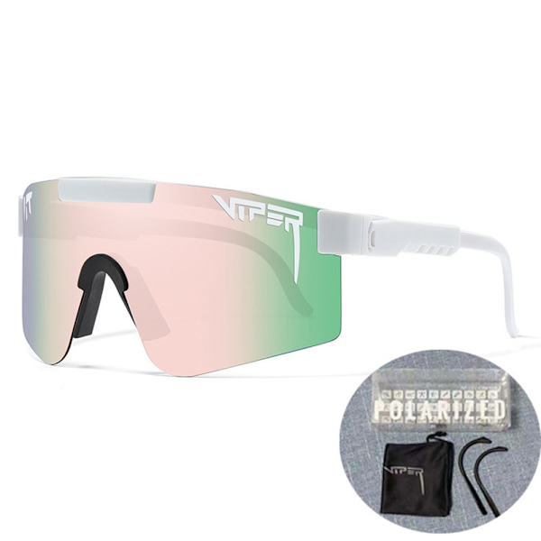 Polarized Sports Sunglasses Fits Both Men and Women, Protective Sunglasses for Cycling, Skiing and Driving B