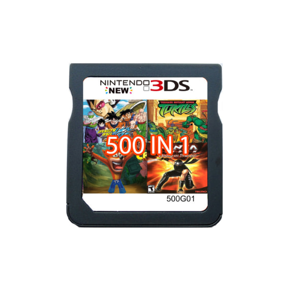 3DS NDS Game Cartridge: 208-i-1 kombinationskort, NDS Multi-Game Cartridge med 482 IN1, 510 och 4303 spel