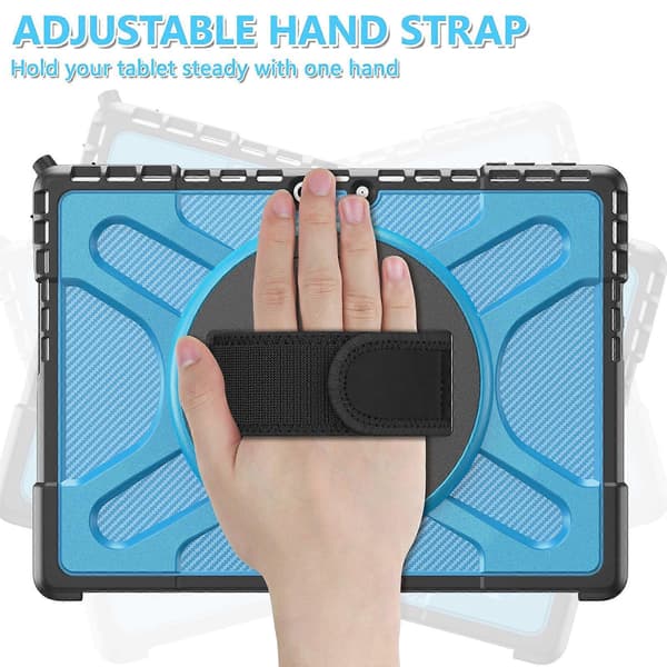 Hot tilbud til lav pris! Stødsikkert tabletcover til MicroSoft Surface Pro 9 - Glad Blue