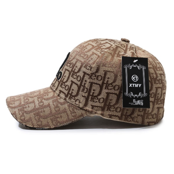 Cap Hip Hop Solhatt Justerbar Original Klassisk Lågprofil bomullsmössa Ej konstruerad Vanlig Hatt Män Kvinnor White