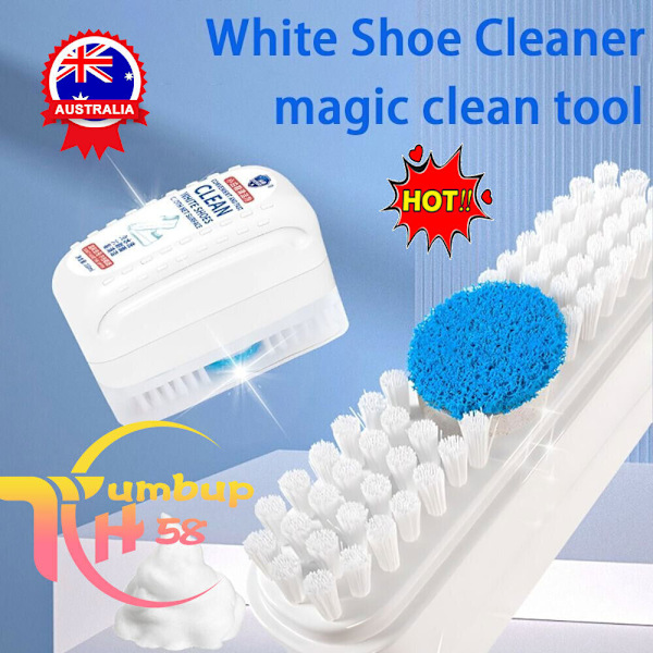 Sponge Shoe Brush With Wipe Sponge Sneakers Cleaning Shoes Stain Cleaner Home