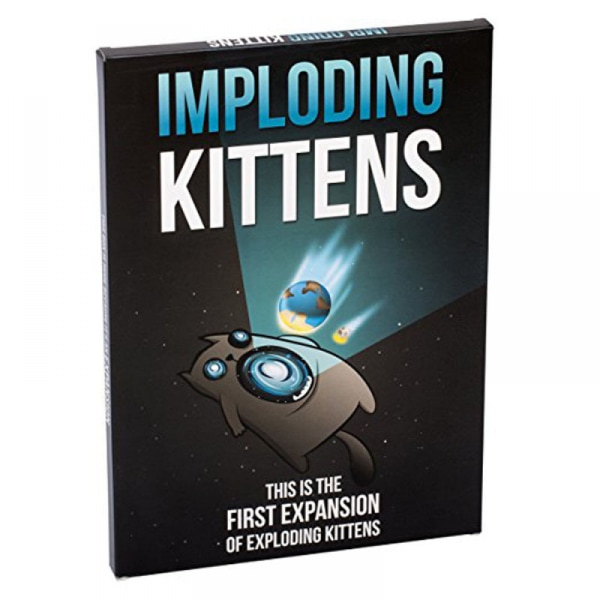 Imploding Kittens Expansion Set - Enkla familjevänliga festspel - Kortspel för vuxna, tonåringar och barn - 20 korts tillägg