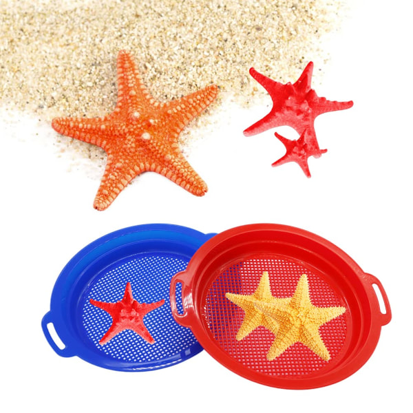 Sands flerfärgade sandsilar, plast sandsilar, sandsilar för sand och strand 8 Pcs