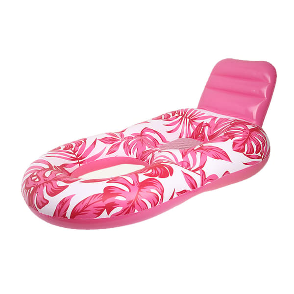 Oppustelig Pool Float Voksen, Pool Lounge Float Pool Floaties Lounger Floats Flotte Flydende Stol Vand Floaty kompatibel blue
