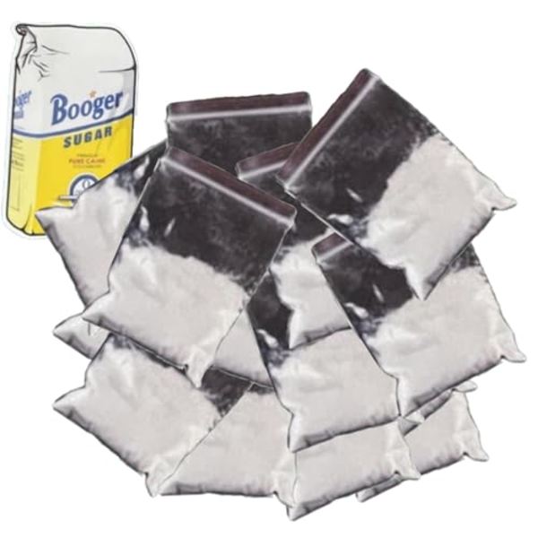 Little Blow Baggies Prank Stickers, Cola Bag Stickers Prank, Coke Baggie Stickers, Little Blow Baggies Prank Stickers (Färg: 10pack) 50pack