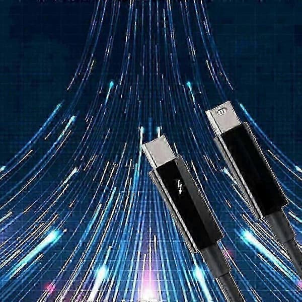 Hot tilbud til lav pris! Ægte Thunderbolt 2-kabel 20 Gbps til Pro Mini Js--Glad White