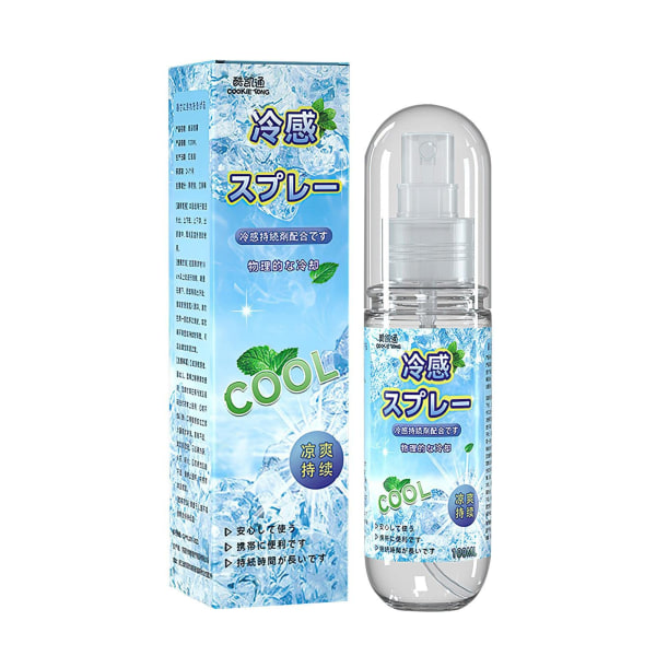 100ml Refreshing Cooling Mist,Body Instant Cooling Spray,Natural Min-t Mist For Quick Cool, Cooling The Human Body In Summer