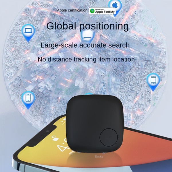 Bluetooth Tracker, Key Finder och Item Locator för nycklar, väskor och mer, Arbeta med Find My, Phone Finder iOS-kompatibel white