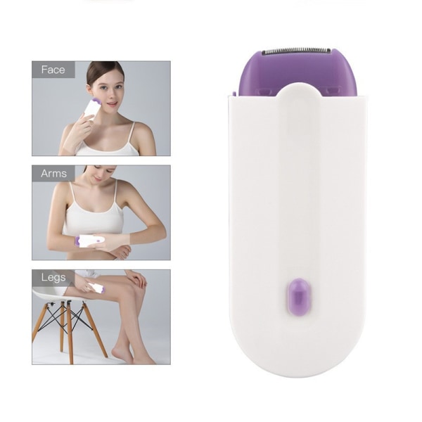 Silky Touch Epilator for kvinner - Smertefri hårfjerning med lysteknologi, egnet for alle kroppsdeler!