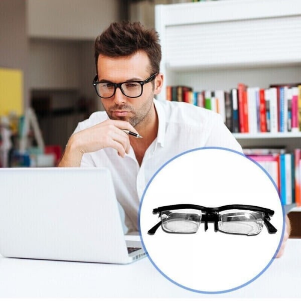 Skive Justerbare Briller Variabel Fokus For Lese Avstand Vision Briller