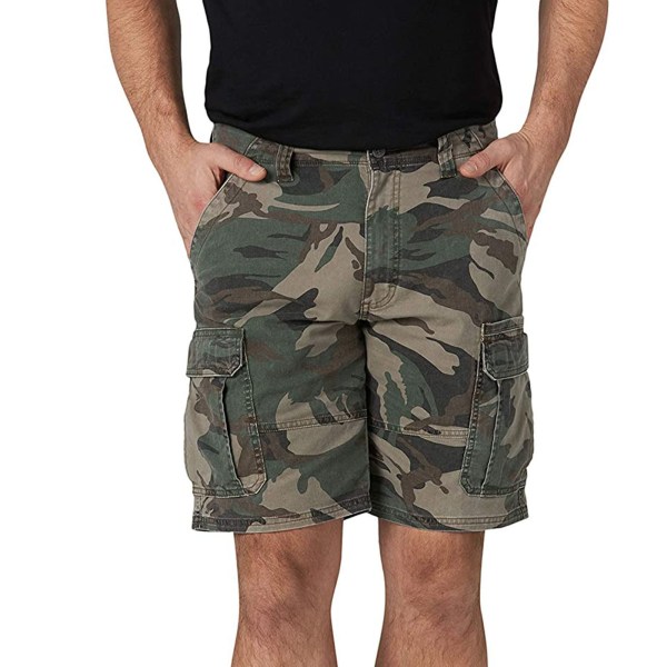 Klassisk Cargo Stretch Short för män camouflage 46