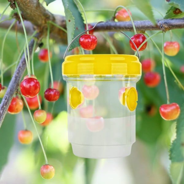 Humlefälla, Utomhushängande geting- och bålgetingfälla, Plastflaska inomhus Humlefälla Kit, mygga, fluga, myggfälla (set med 4) 2pcs