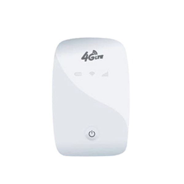 för M3-E Portable Mobile Router 4G CAT4 150Mbps Pluggable Card 2100Mah Router WD670 European Version White