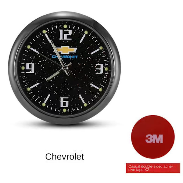 40mm Quartz Clock Spirit Motorcykelur Vandtæt elektronisk urbil Mazda