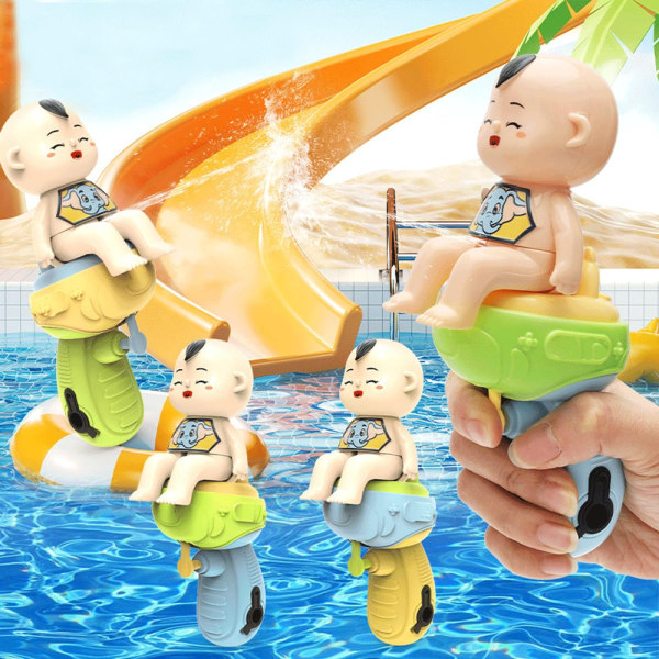 Vandpistoler Pædagogisk vandlegetøj Pool sprinklerlegetøj Fjernbetjent vandlegetøj til interaktive spil og udendørs aktiviteter yellow