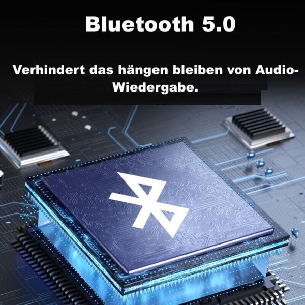 Bluetooth 5.0 mottakeradapter 3,5 mm jack AUX bilstereo USB bil