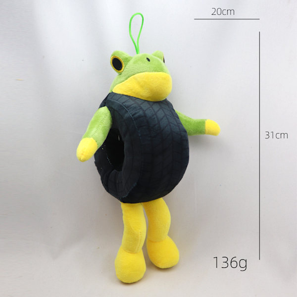 Uusi amerikkalainen Shanhaijing -parodia pehmolelu Däck Groda 30cm/135g