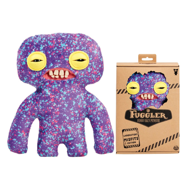 Fugglers Limited Edition plyschleksak - rolig ful monsterdocka med tänder | Små djur gosedjur med ett leende | Ny Monster Plush Toy Collection! 3