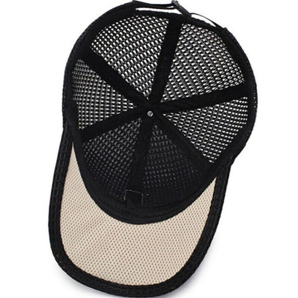 Mesh Baseball Cap Herren Damen Basecap Sport Golf Mütze Sommerhut Mütze blue