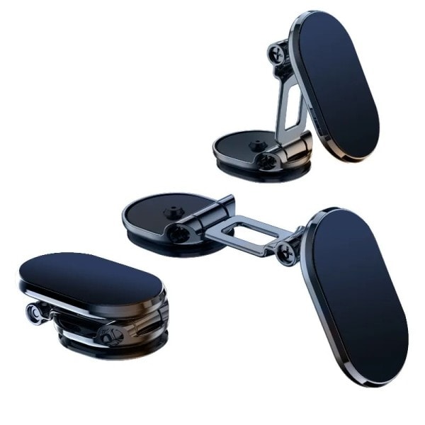 1080 roterbar magnetisk biltelefonholder magnet smarttelefonstøtte GPS sammenleggbart telefonfeste i bil
