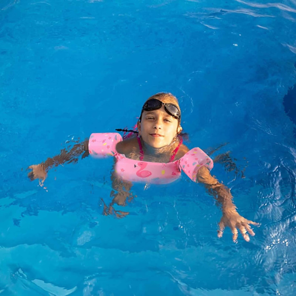 Småbørn Børn svømmevest, svømmevest til piger og drenge svømmetræning redningsvest, svømmevest til børn til vandpyt/strand, lege som jumper blue starfish