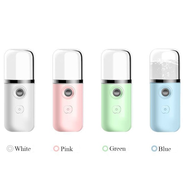 Nano Mist -suihkutin Kylmäsumutin Kasvohöyrystin VALKOINEN white